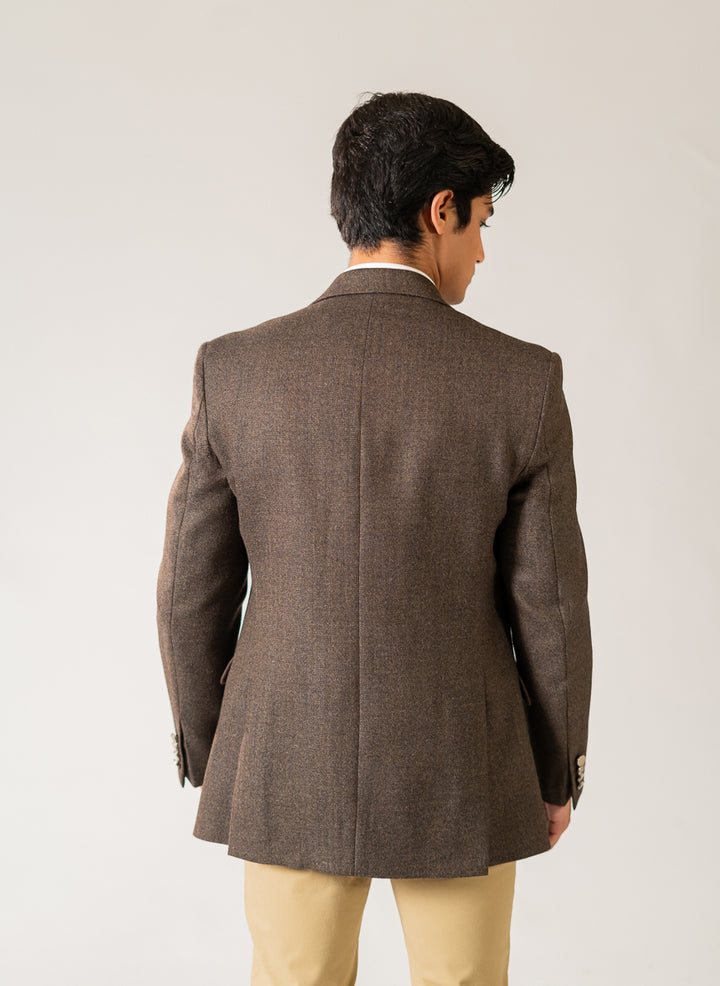 2210-00220-040-1-003 L-Jacket Worsted Tweed Wool Rich Brown Winter 5