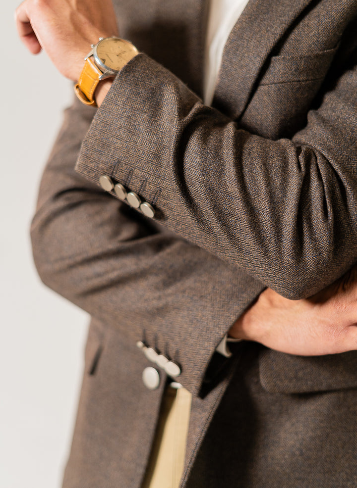 2210-00220-040-1-003 L-Jacket Worsted Tweed Wool Rich Brown Winter 3