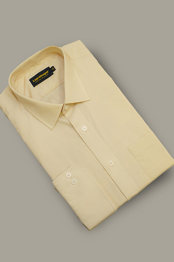 Formal Shirt - Alpha Beige Plain