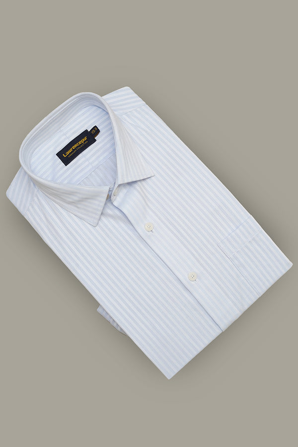 Formal Shirt - Supernova Light Blue Stripes