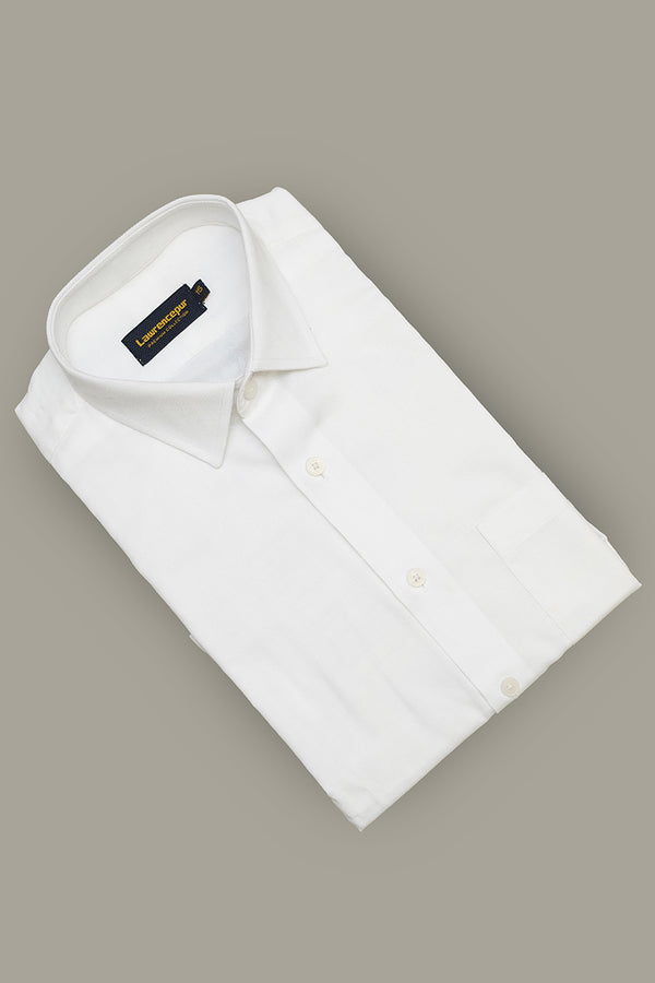 Formal Shirt - Supernova White Self