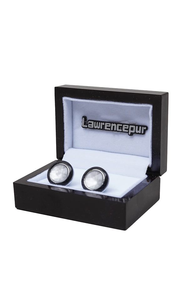 Cufflinks - Luxury Collection Silver Circle