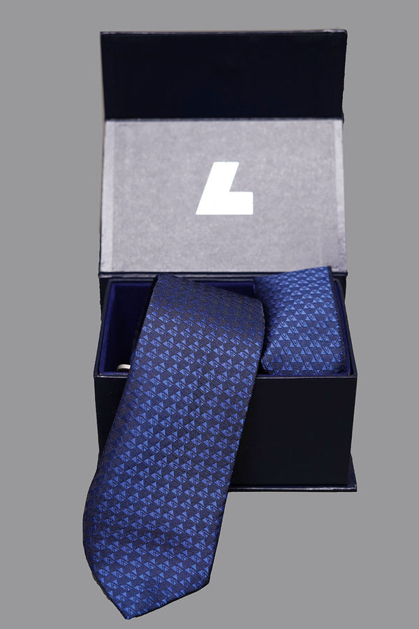 Rich silk tie and pocket square set – multi-design 03, displayed flat-4100-70204-130-8-078