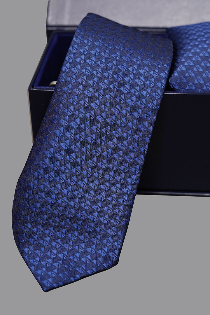 Close-up of tie and pocket square fabric pattern – multi-design 03-