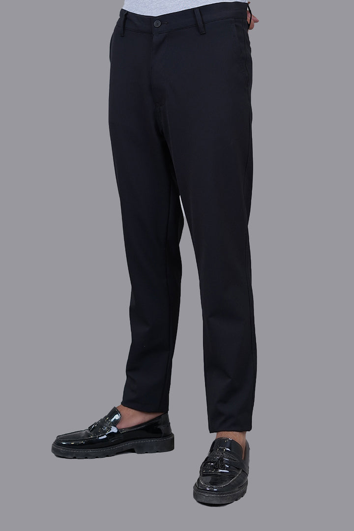 2370-03020-010-0-001 L-Casual Trouser Nylon Spandex Leisure Trouser Nylon Spandex Leisure Trouser Black All Season 2