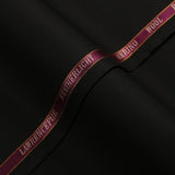 Criss Cross Textured-Black, Wool Blend, Featherlight Suiting Fabric