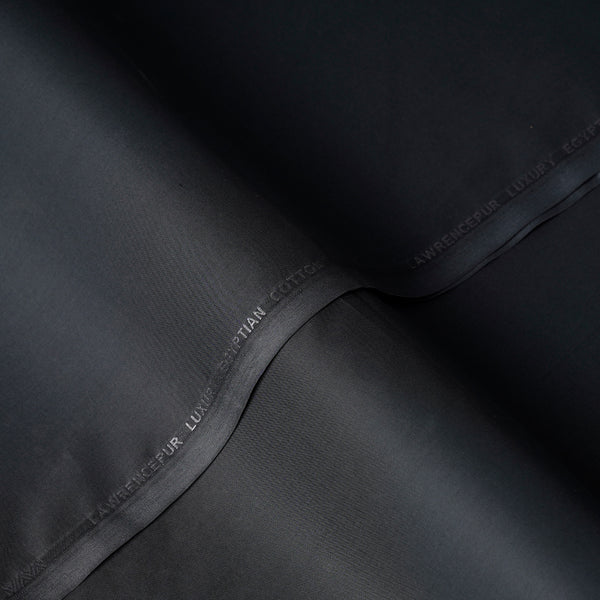 Plain Charcoal Luxury Egyptian Cotton Shalwar Kameez Fabric